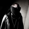 Oz Abstract P9312 HeadphoneZ on male model.