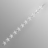 Oz Abstract BR9323 Star Bracelet straight view.