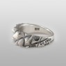 bigblackmariastuds ring japanese jewelry designer a185 left