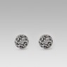 sai059AM one point pierce with Zirconia front view.