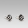 sai059AM one point pierce with Zirconia right view.