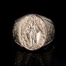 Free mason gold maria ring.