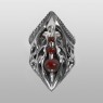 Ability Normal ring with carnelian.